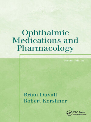 cover image of Ophthalmic Medications and Pharmacology